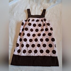 Gymboree girls size 8 Sweeter Than Chocolate velvety soft jumper, pink & brown